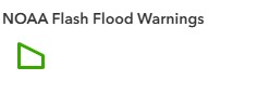 NOAA Flash Flood Warnings Symbology Screenshot