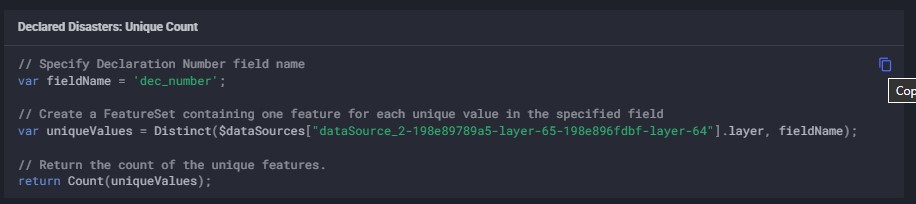 Copy Code Block Screenshot
